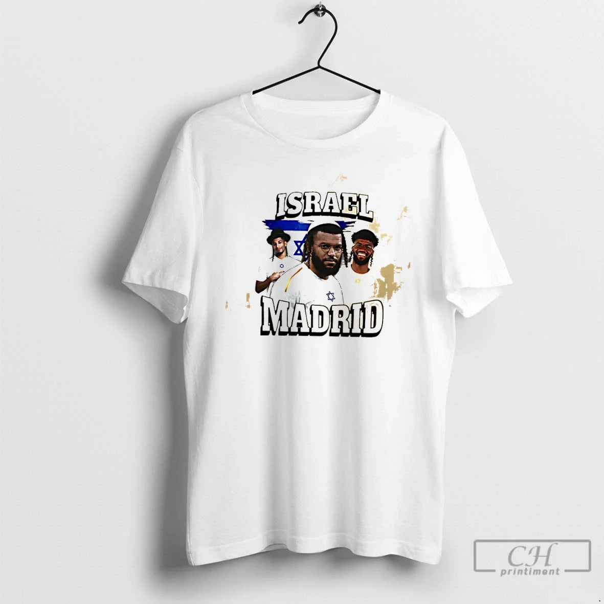 Classic Israel Madrid Graphic Funny Unisex T-shirt, Sweatshirt, Hoodie, Long Sleeve Tee - T-Shirt, Sweatshirt, Hoodie