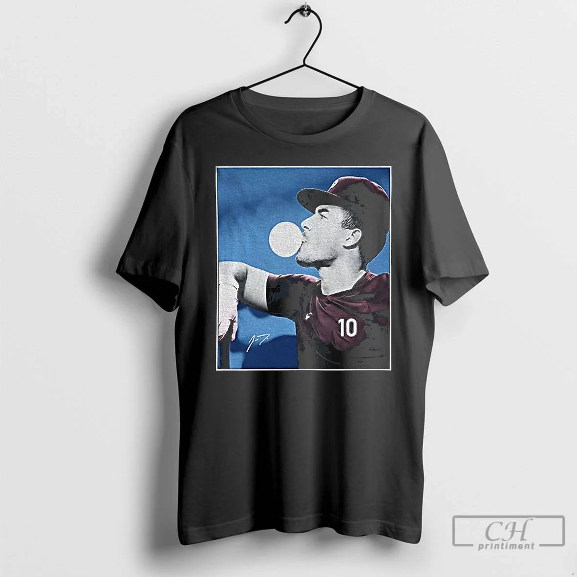 Classic J T Realmuto Blowing Gum Philadelphia Phillies Mlb Baseball 2025 - T-Shirt, Sweatshirt, Hoodie