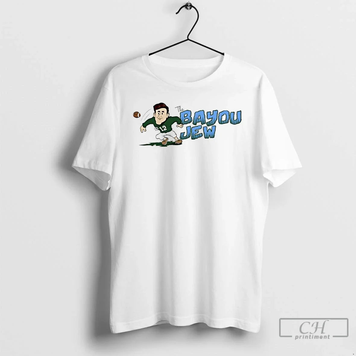 Classic Jake Retzlaff Tulane Green Wave Bayou Jew Caricature - T-Shirt, Sweatshirt, Hoodie