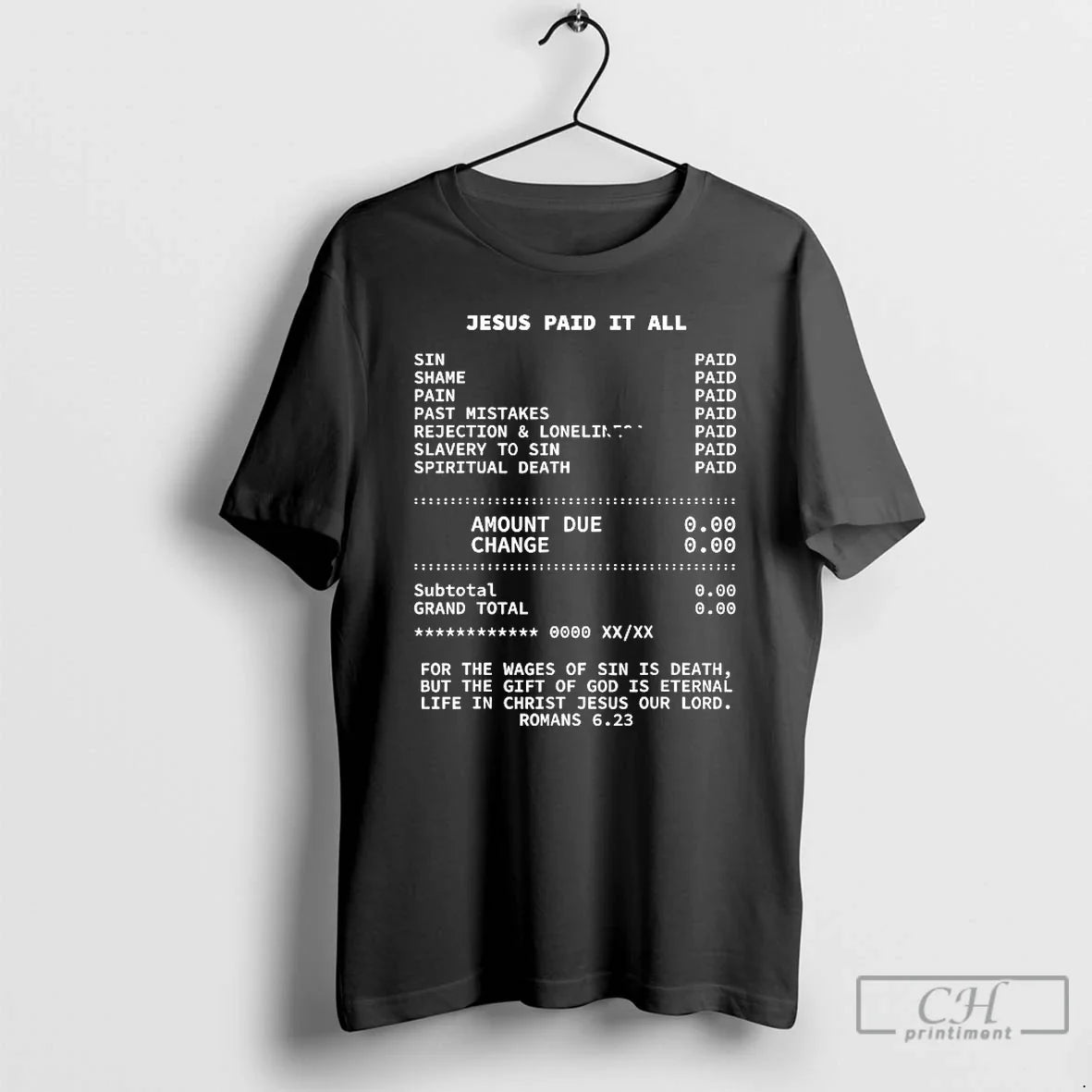 Classic Jesus Paid It All - T-Shirt, Sweatshirt, Hoodie