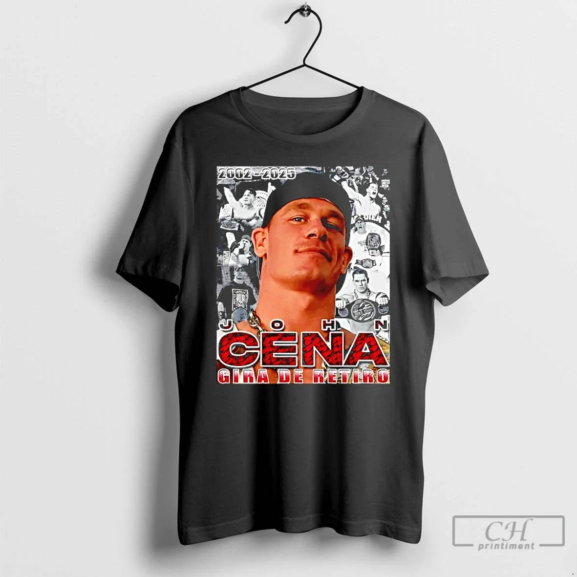 Classic John Cena Gira De Retiro 2002 2025 Graphic - T-Shirt, Sweatshirt, Hoodie