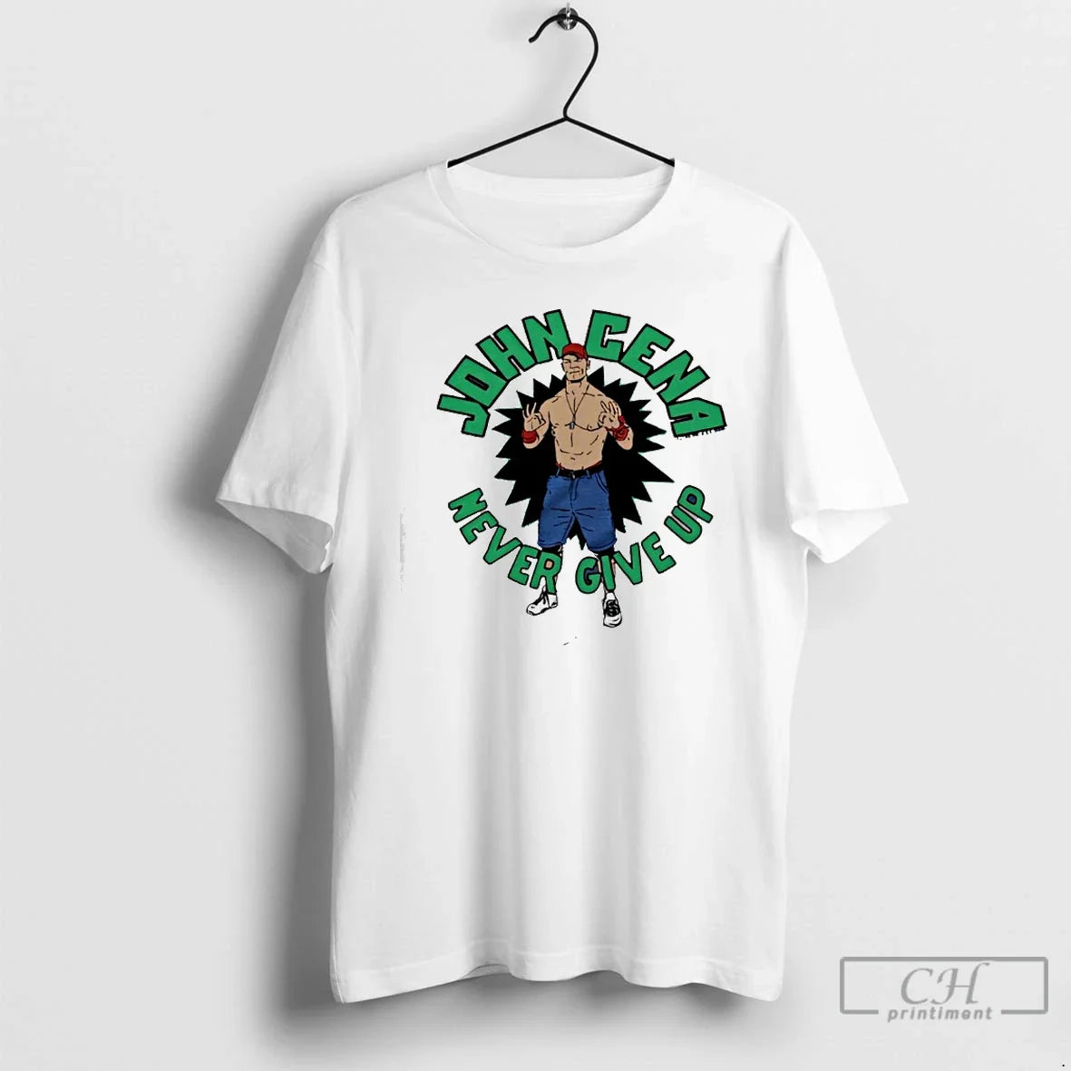 Classic John Cena Homage Never Give Up Thank You Cena - T-Shirt, Sweatshirt, Hoodie