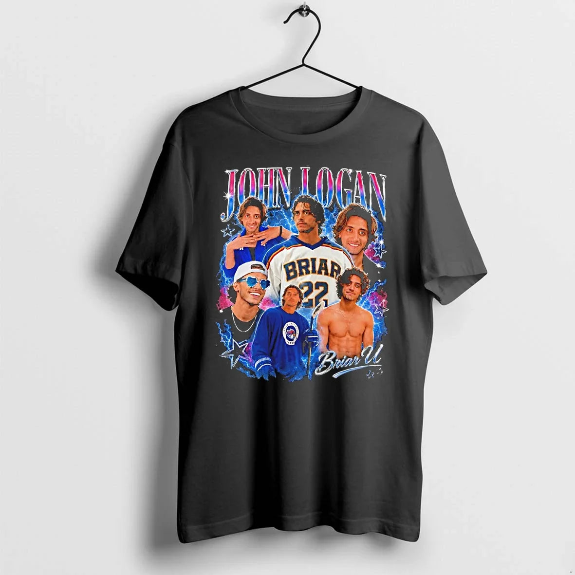 Classic John Logan Briar University Hockey Romance - Adult & Kids T-Shirts, Sweatshirts & Hoodies apparel design preview 1