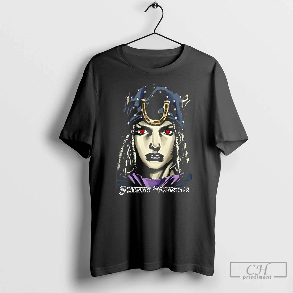 Classic Johnny Vonstar Johnny Joestar Steel Ball Run Unisex T-shirt, Sweatshirt, Hoodie, Long Sleeve Tee - T-Shirt, Sweatshirt, Hoodie