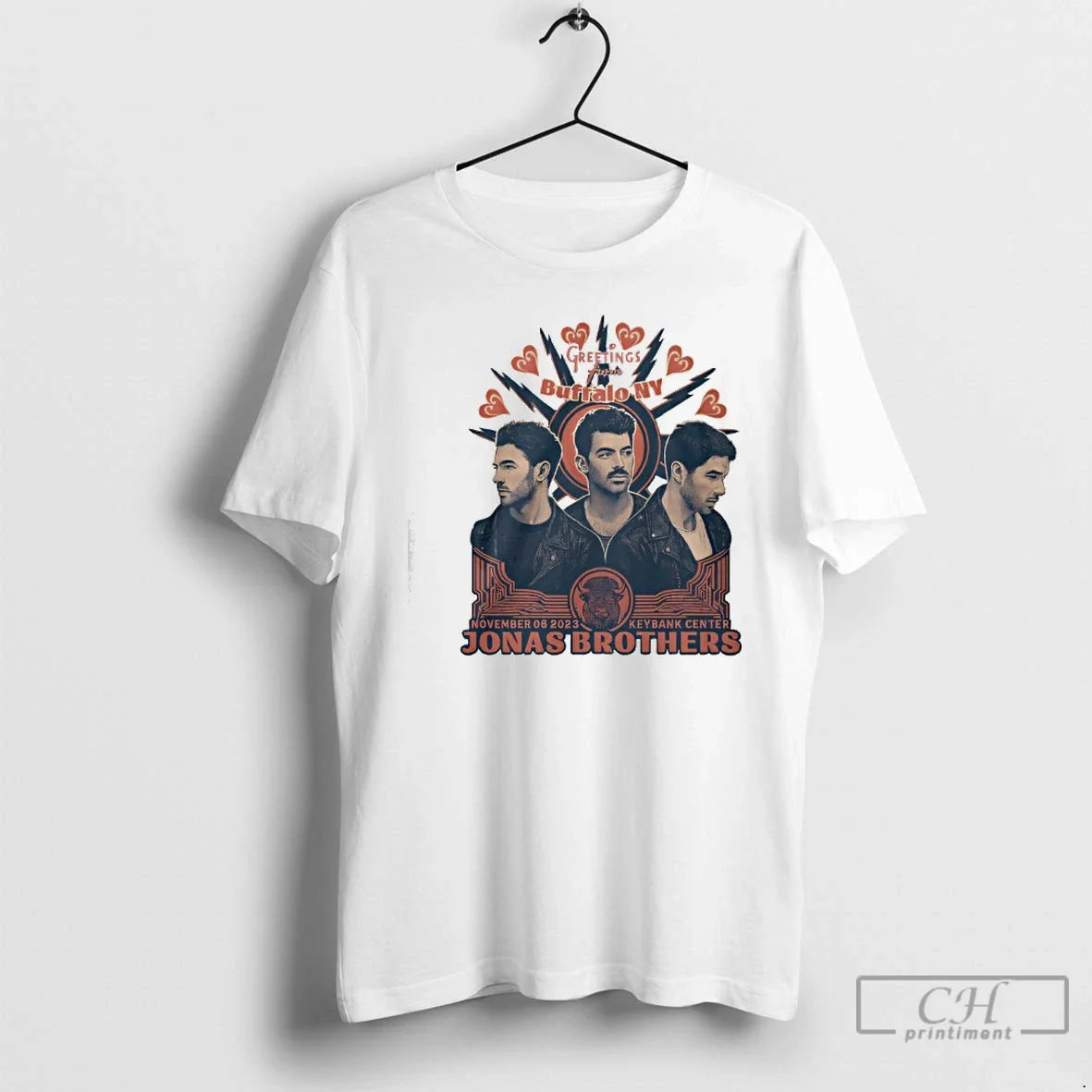 Classic Jonas Brothers Greetings From Your Hometown Buffalo Ny - T-Shirt, Sweatshirt, Hoodie