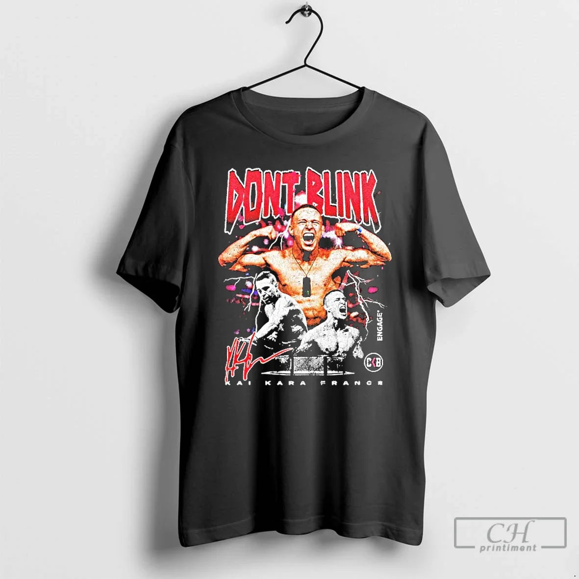 Classic Kai Kara France Dont Blink Supporter Engageind - T-Shirt, Sweatshirt, Hoodie