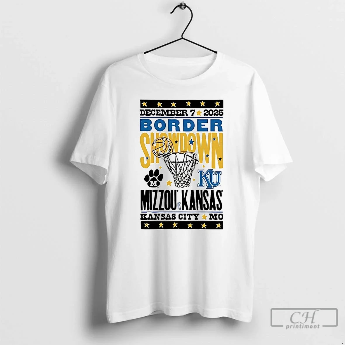 Classic Kansas Jayhawks And Missouri Tigers 2025 Border Showdown - T-Shirt, Sweatshirt, Hoodie