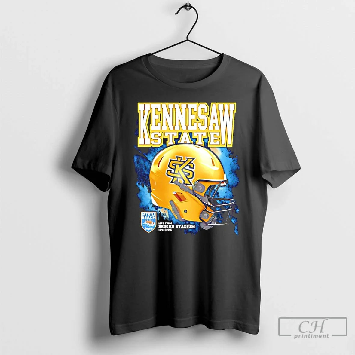 Classic Kennesaw State Owls Ksu Myrtle Beach Bowl 2025 Helmet - T-Shirt, Sweatshirt, Hoodie