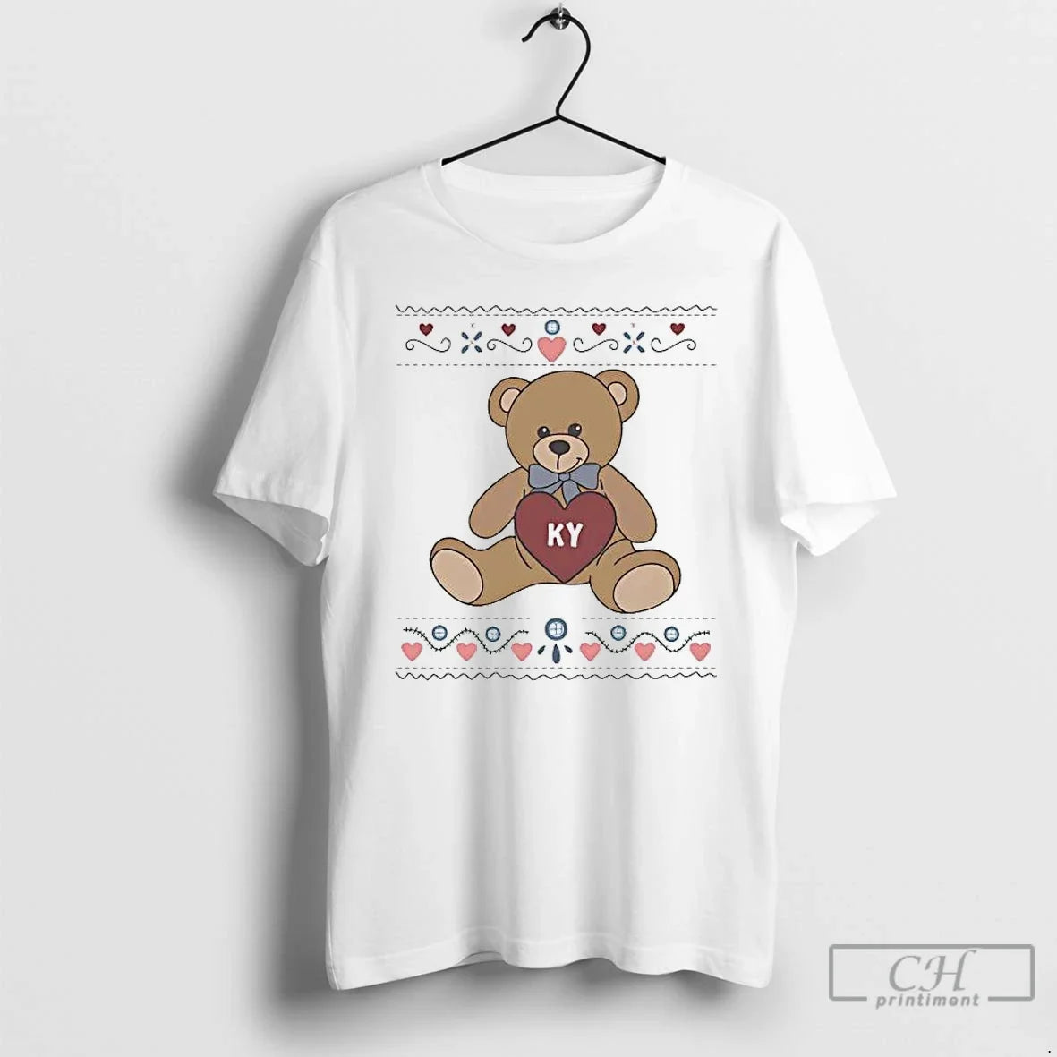 Classic Kentucky Bear Granny Ugly Christmas - T-Shirt, Sweatshirt, Hoodie