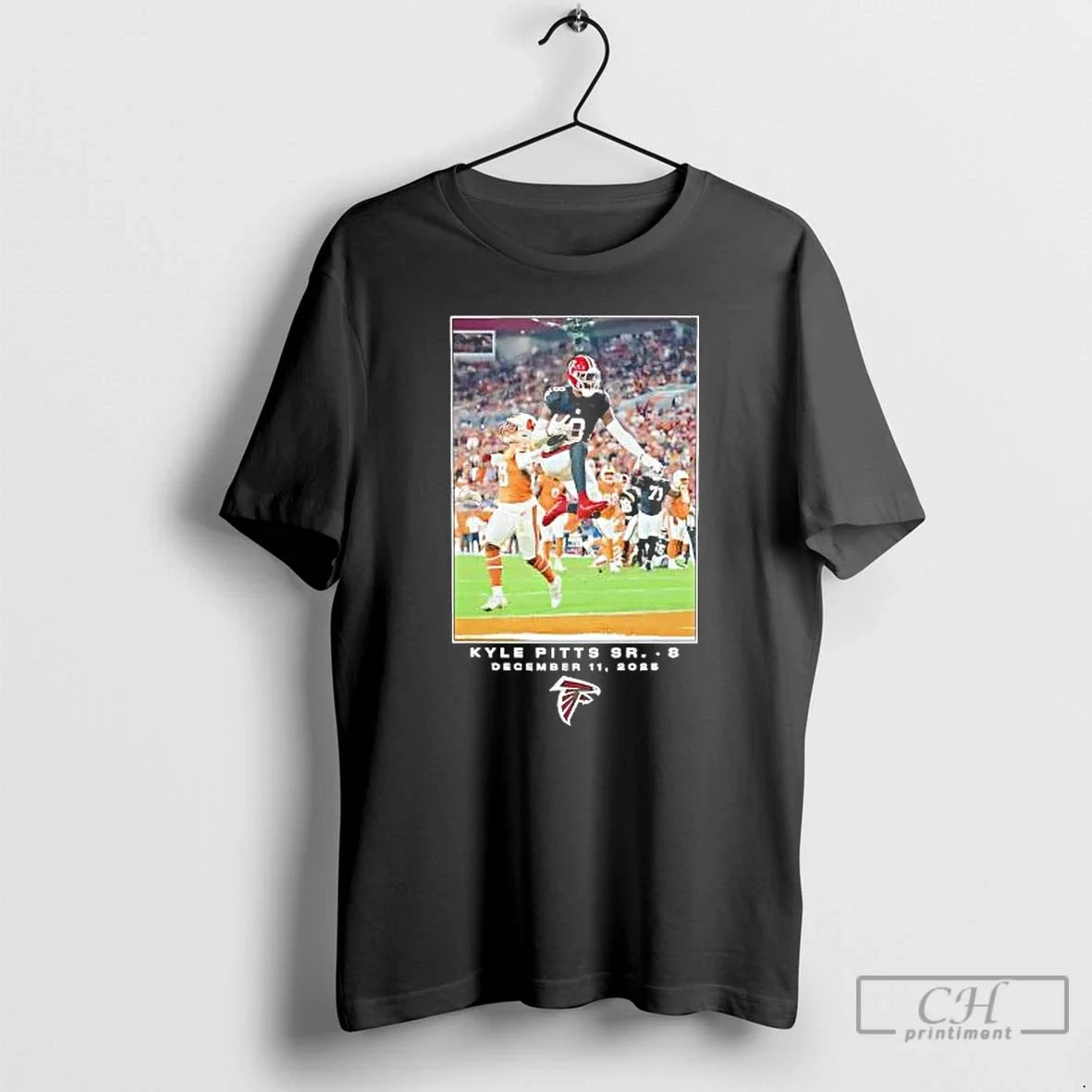 Classic Kyle Pitts Sr Hurdle Moment Atlanta Falcons - T-Shirt, Sweatshirt, Hoodie