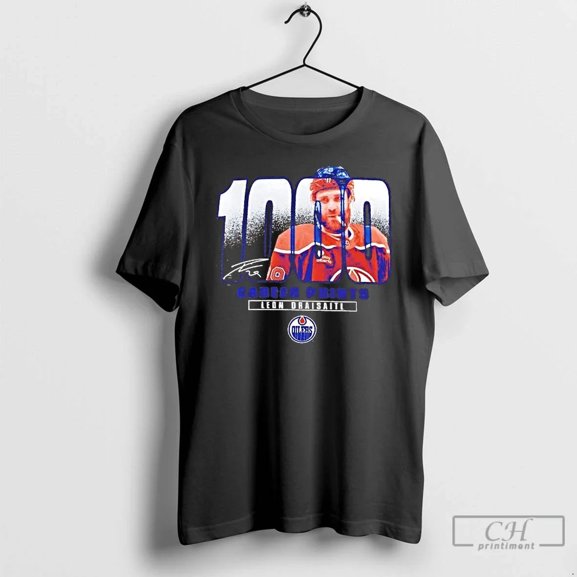 Classic Leon Draisaitl 1000 Career Points Edmonton Oilers - T-Shirt, Sweatshirt, Hoodie