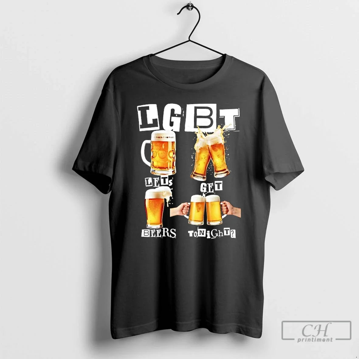 Classic Lgbt Lets Get Beers Tonight - T-Shirt, Sweatshirt, Hoodie