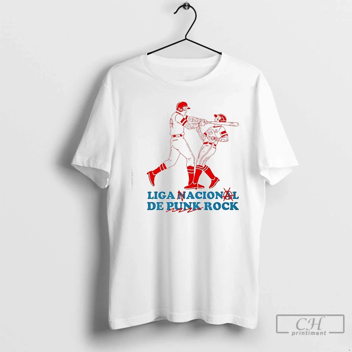 Classic Liga Nacional De Punk Rock National Punk Rock League - T-Shirt, Sweatshirt, Hoodie