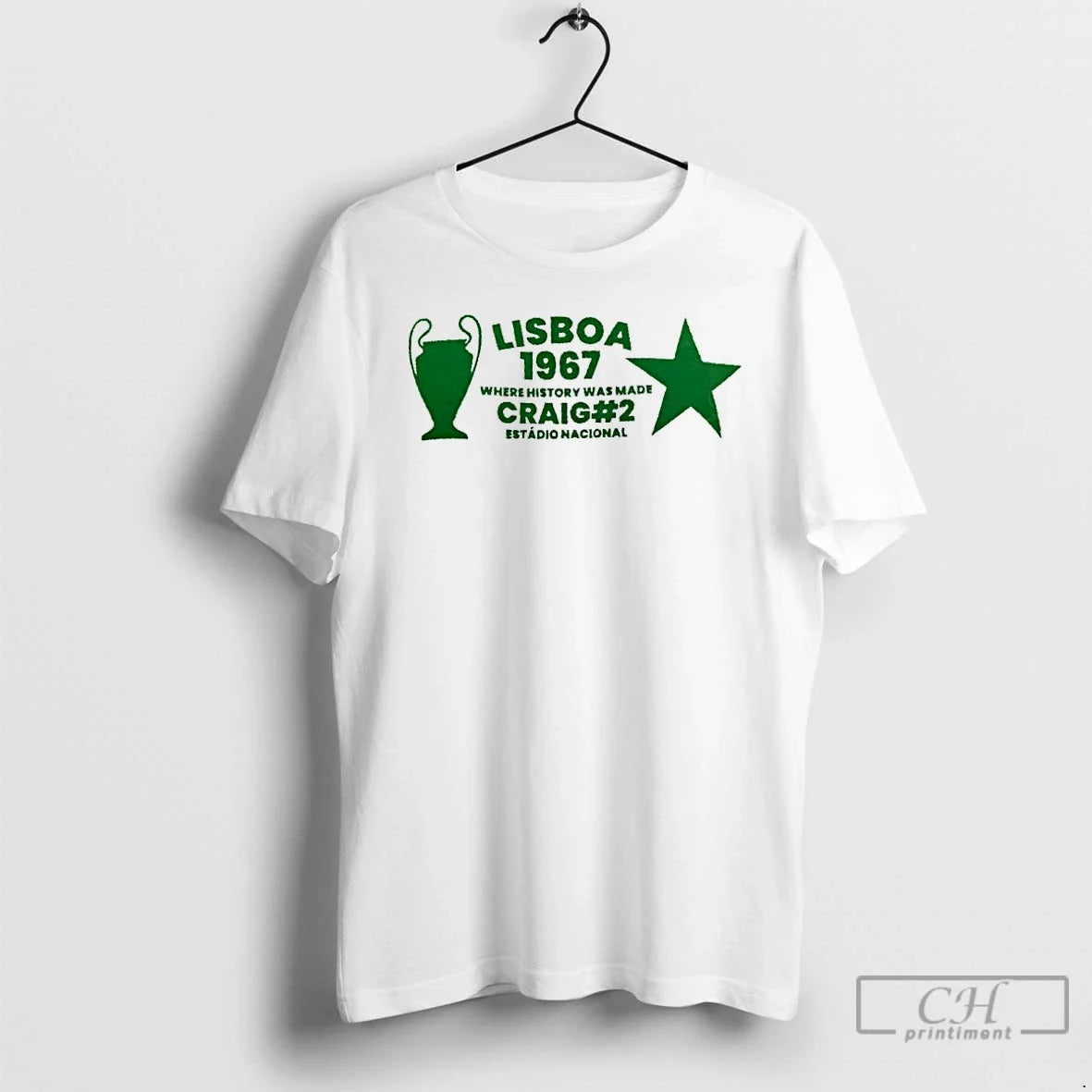 Classic Lisbon Lions 1967 Where History Was Made Craig - T-Shirt, Sweatshirt, Hoodie
