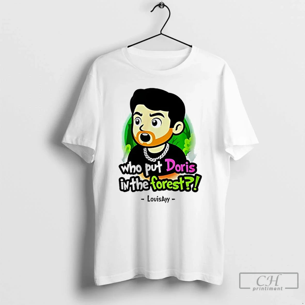 Classic Louisayy Who Put Doris In The Forest Cartoon - T-Shirt, Sweatshirt, Hoodie