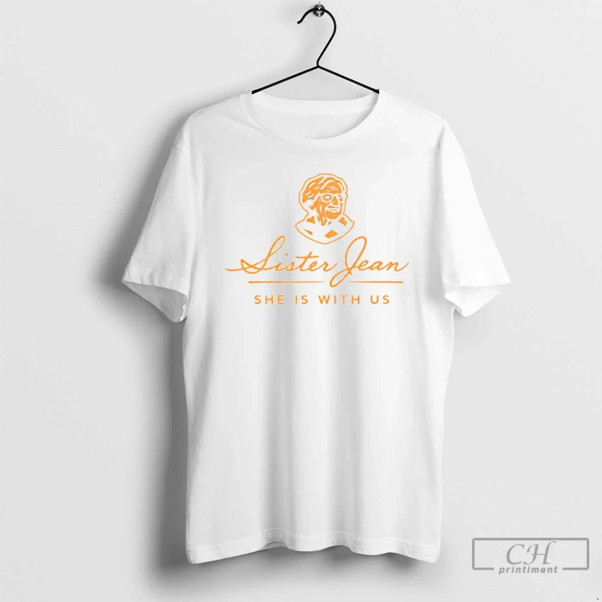 Classic Loyola Sister Jean She Is With Us - T-Shirt, Sweatshirt, Hoodie
