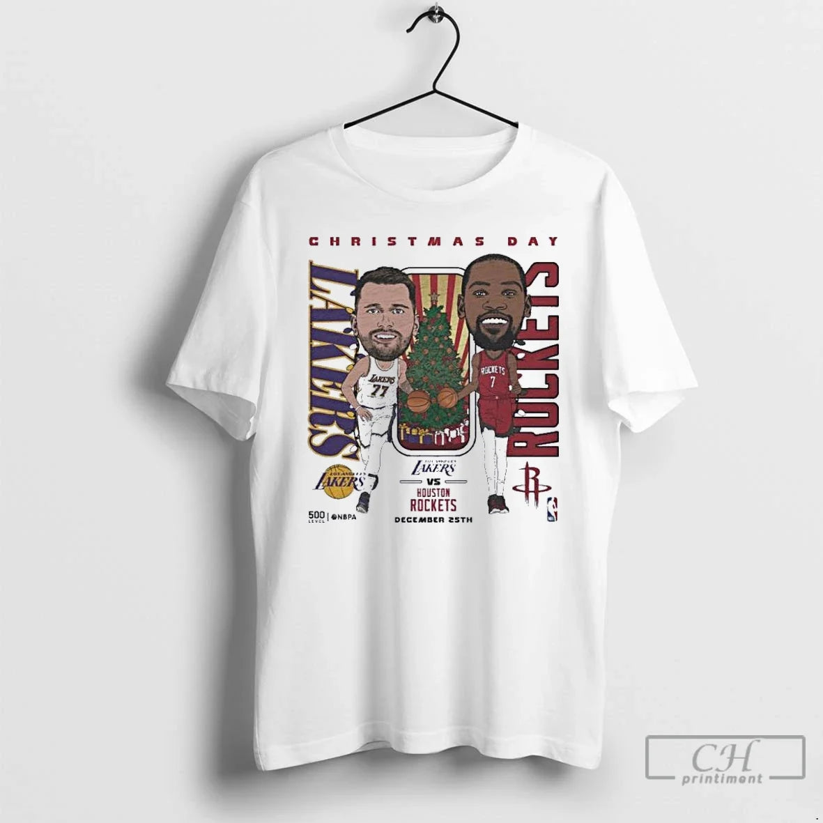 Classic Luka Doncic Vs Kevin Durant 2025 Nba Christmas Day Match Up T Shirts Sweater - T-Shirt, Sweatshirt, Hoodie