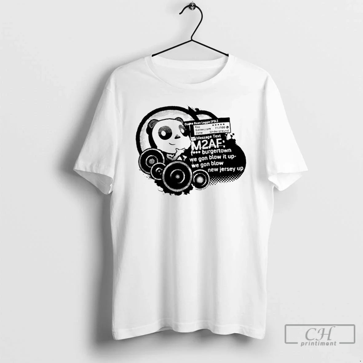 Classic M2af F Burgertown We Gon Blow It Up We Gon Blow New Jersey Up sports jersey product view 1