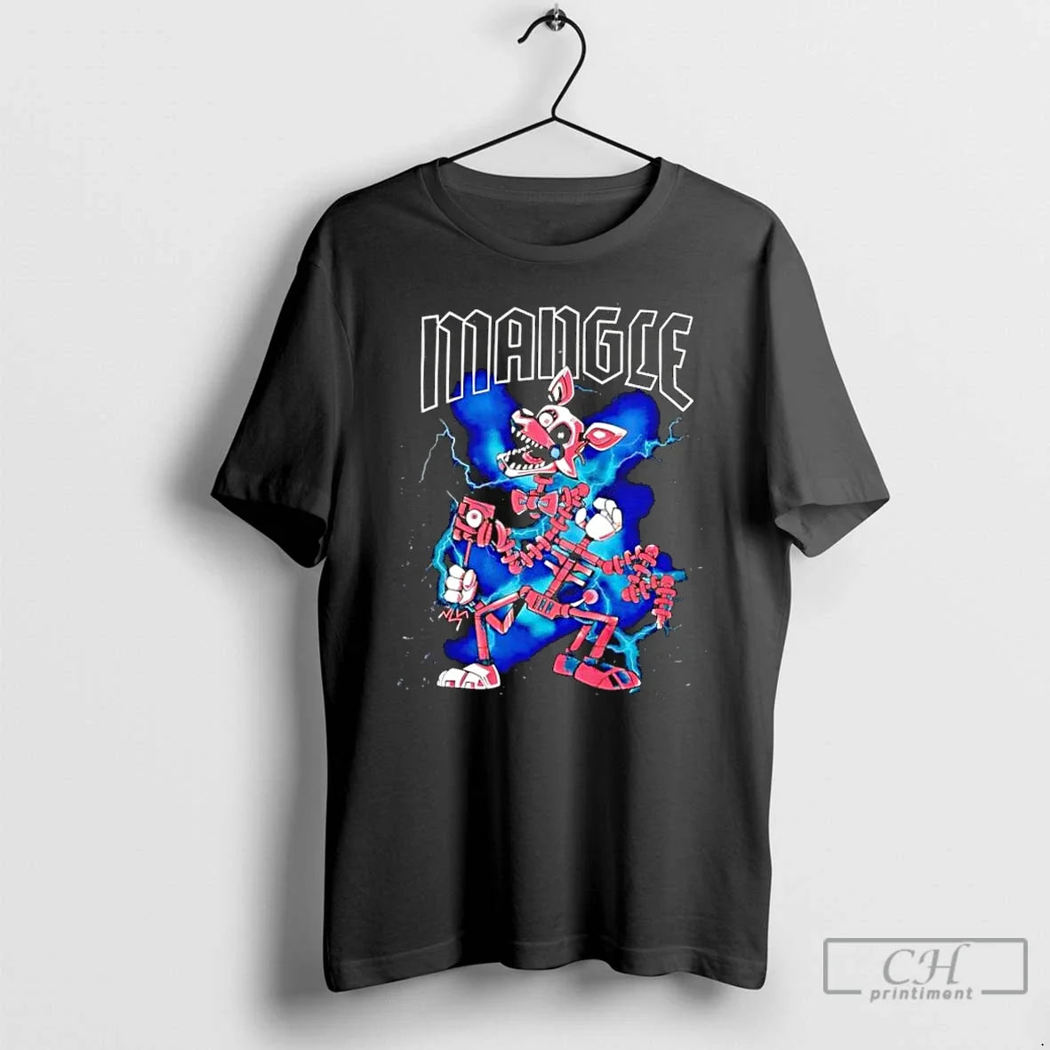 Classic Mangle Lightning Five Nights At Freddys - T-Shirt, Sweatshirt, Hoodie