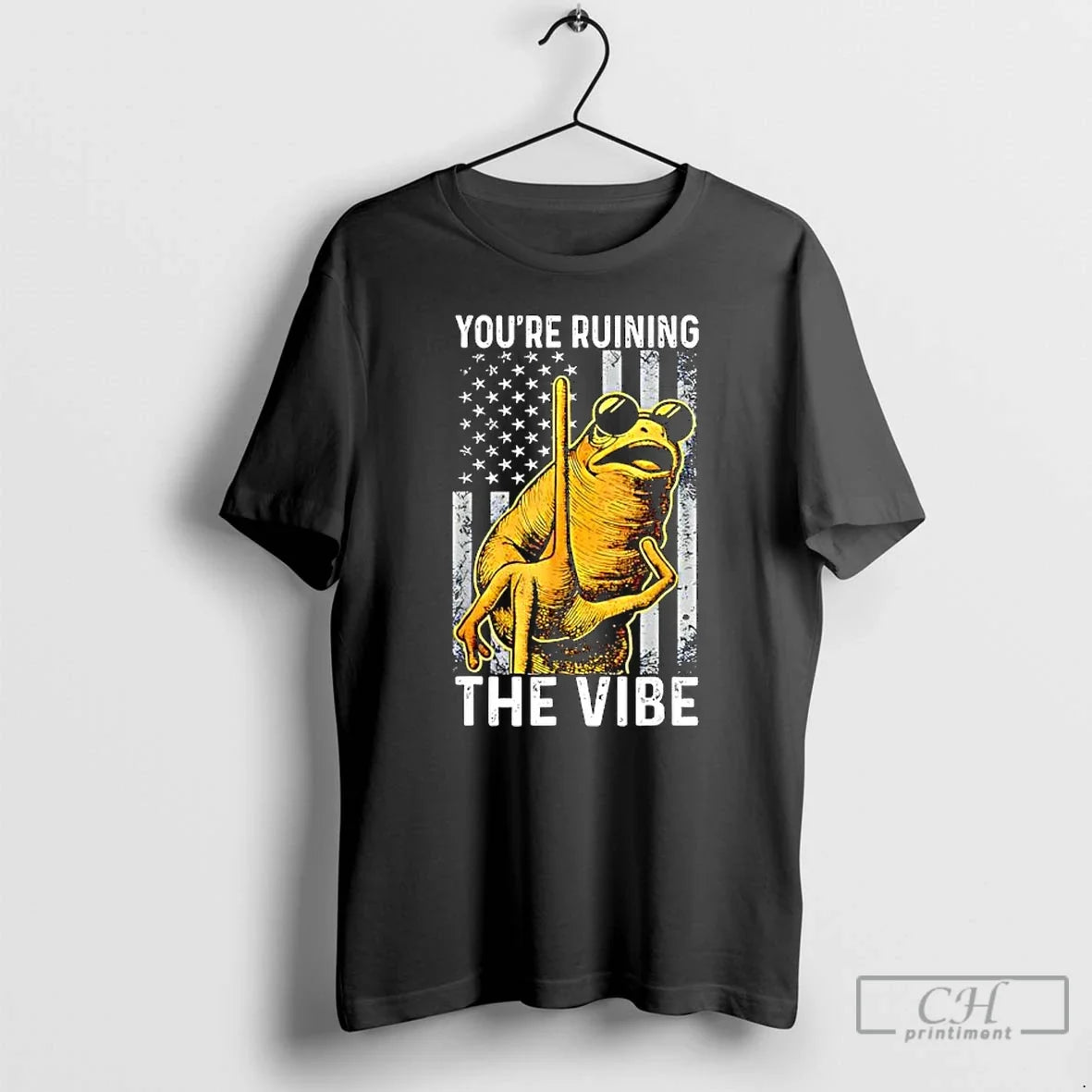 Classic Marcus The Worm Youre Ruining The Vibe American Flag - T-Shirt, Sweatshirt, Hoodie