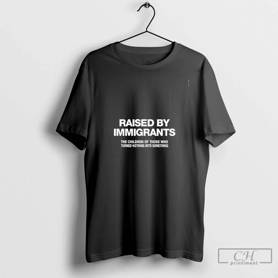 Classic Melissa Ortiz Wearing Raised By Immigrants Turned Nothing Into Something - T-Shirt, Sweatshirt, Hoodie
