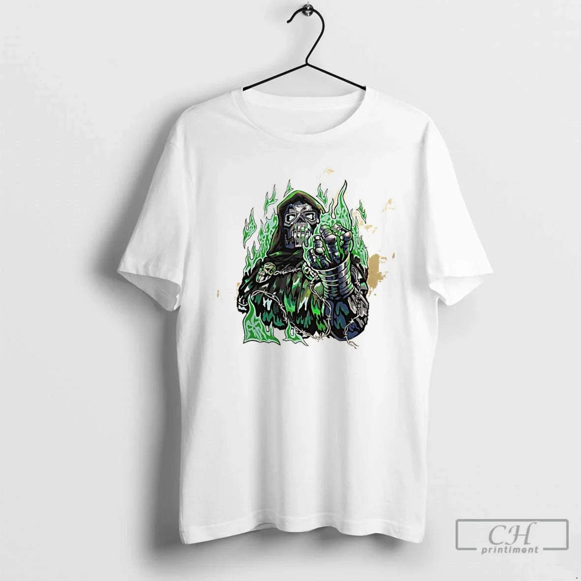 Classic Metal Face Graphic Unisex T-shirt, Sweatshirt, Hoodie, Long Sleeve Tee - T-Shirt, Sweatshirt, Hoodie