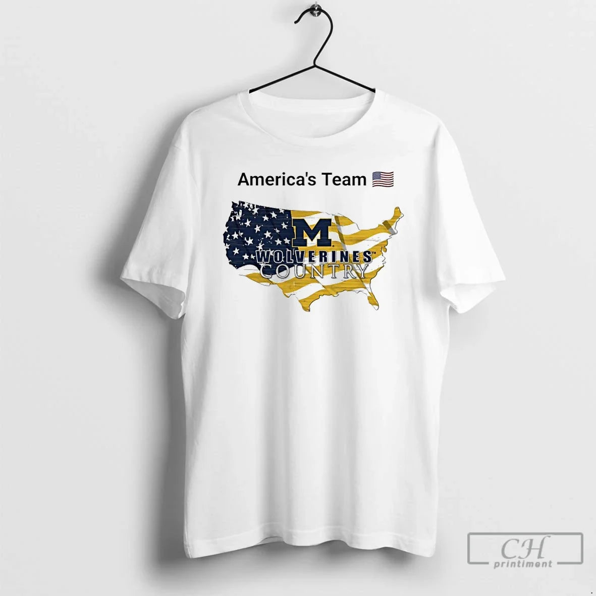 Classic Michigan Country Americas Team Unisex T-shirt, Sweatshirt, Hoodie, Long Sleeve Tee - T-Shirt, Sweatshirt, Hoodie