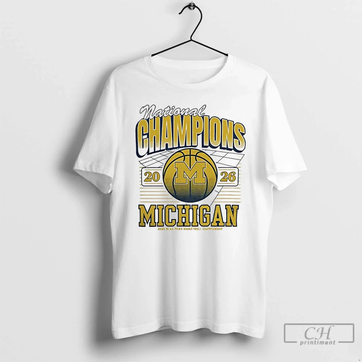 Classic Michigan Mens Basketball 2026 Ncaa National Champions Unisex T-shirt, Sweatshirt, Hoodie, Long Sleeve Tee - T-Shirt, Sweatshirt, Hoodie