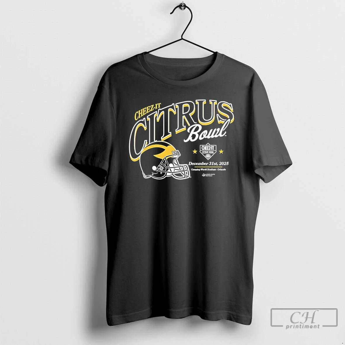 Classic Michigan Wolverines 2025 Cheez It Citrus Bowl Helmet - T-Shirt, Sweatshirt, Hoodie