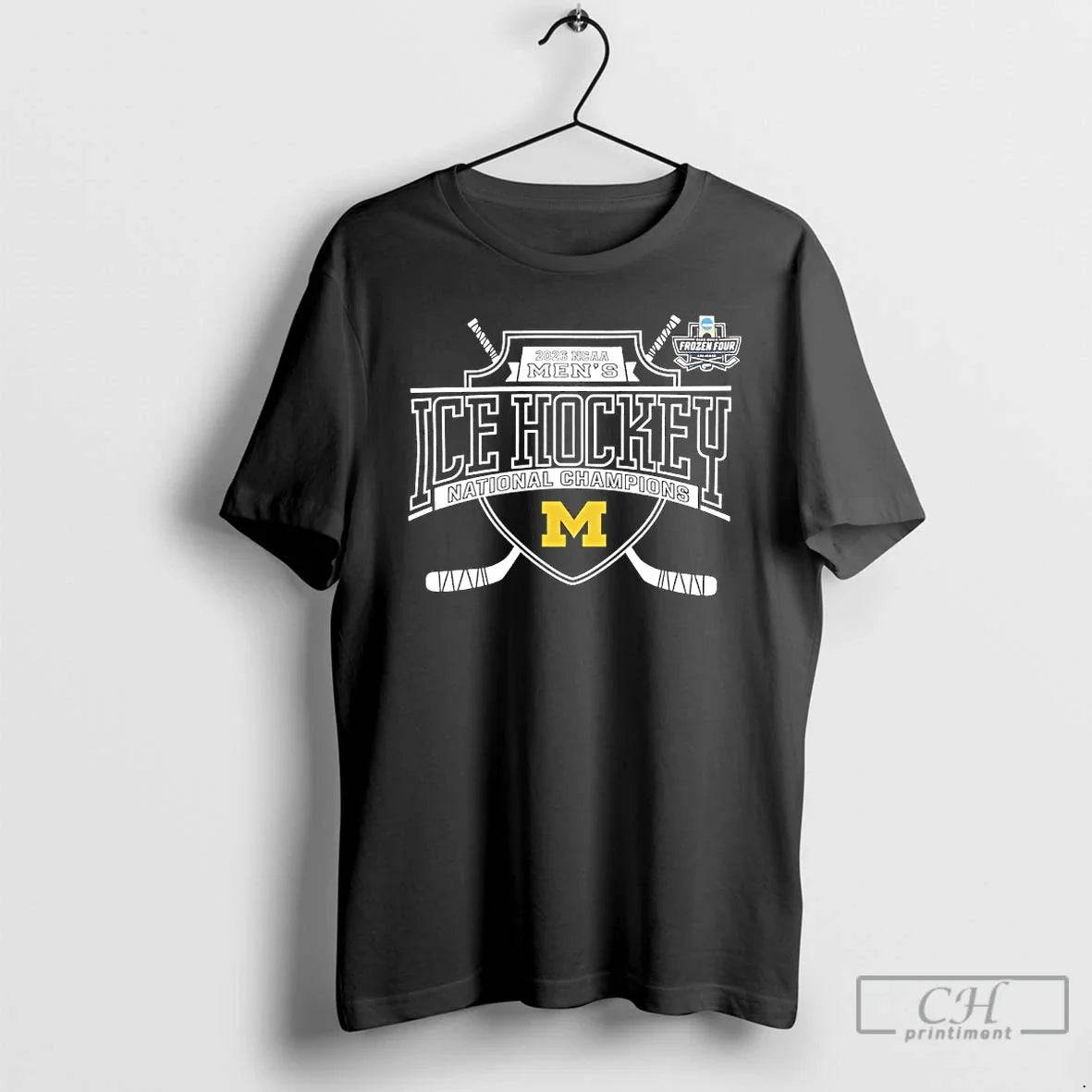 Classic Michigan Wolverines 2026 Mens Ice Hockey National Champions Unisex T-shirt, Sweatshirt, Hoodie, Long Sleeve Tee - T-Shirt, Sweatshirt, Hoodie
