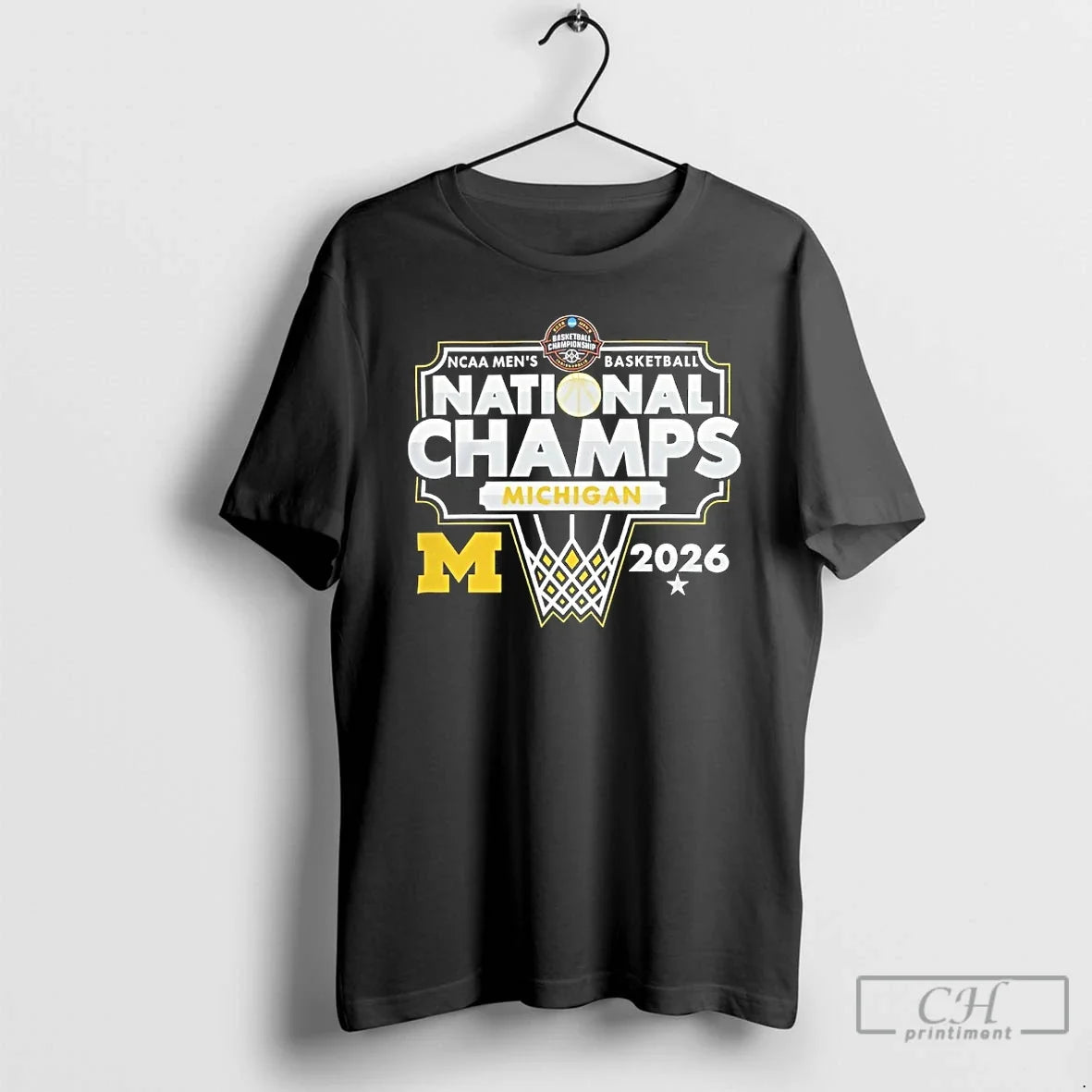 Classic Michigan Wolverines 2026 Ncaa Mens Basketball National Champions Unisex T-shirt, Sweatshirt, Hoodie, Long Sleeve Tee - T-Shirt, Sweatshirt, Hoodie