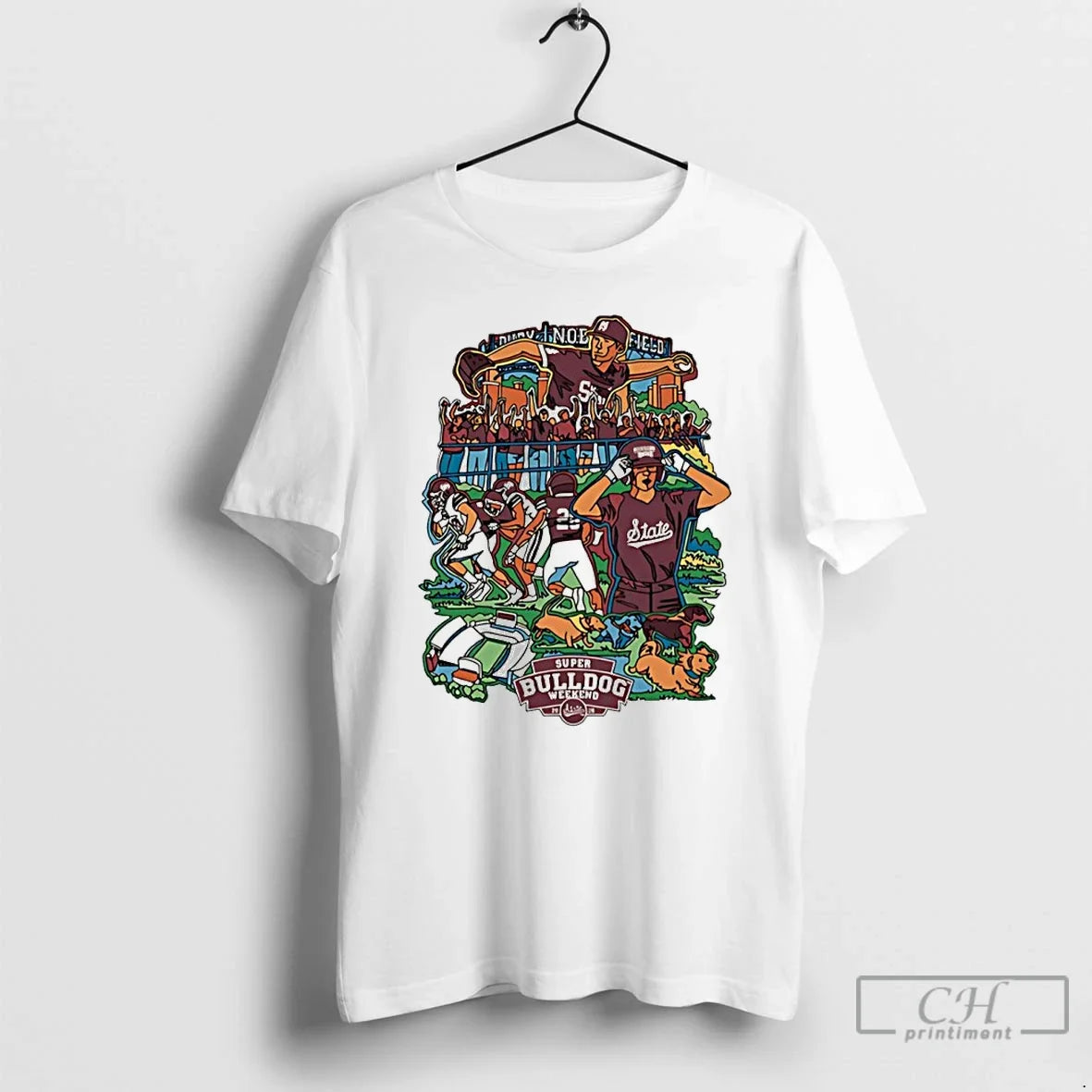 Classic Mississippi State University Super Bulldog Weekend 2026 Art Unisex T-shirt, Sweatshirt, Hoodie, Long Sleeve Tee - T-Shirt, Sweatshirt, Hoodie
