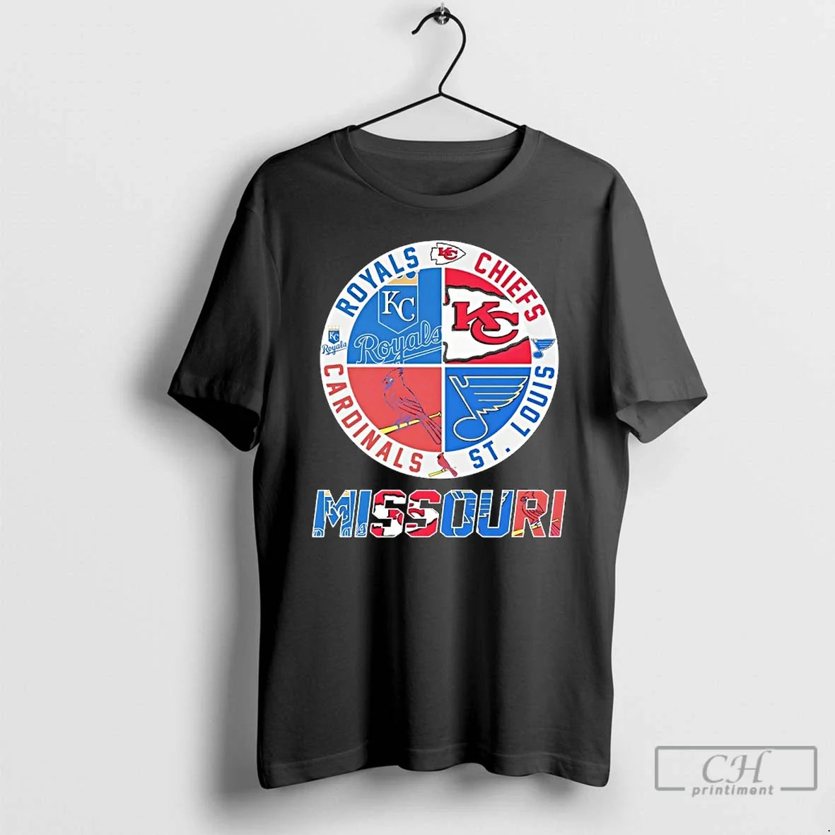 Classic Missouri Kansas City Chiefs Kansas City Royals And St Louis Cardinals St Louis Blues - T-Shirt, Sweatshirt, Hoodie