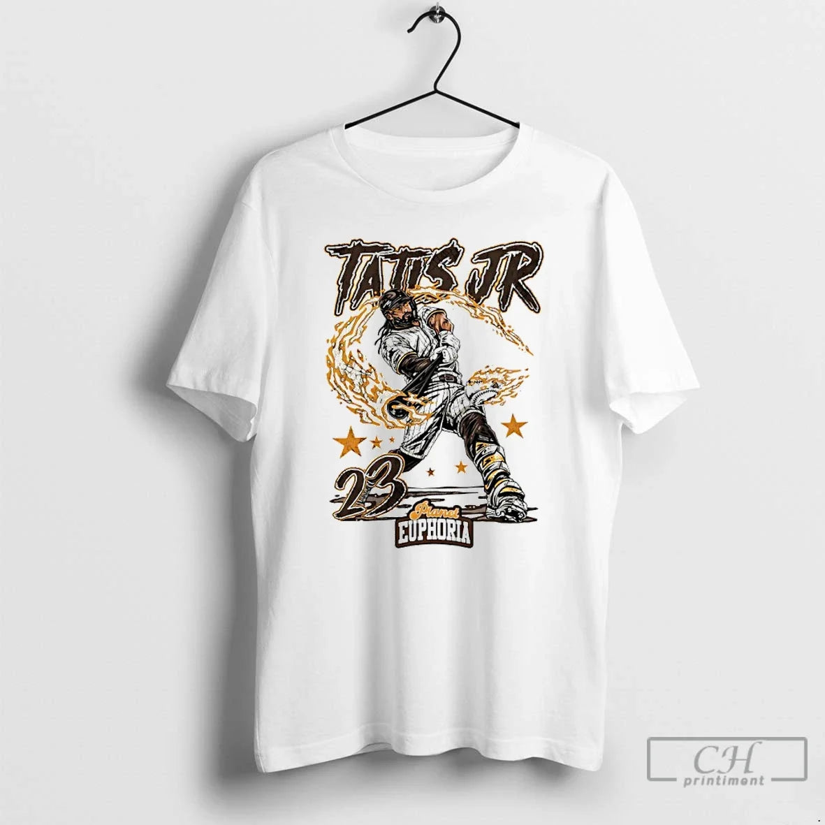Classic Mkm8laox Fernando Tatis Jr 23 San Diego Padres Fire Slugger Swing T Shirts Sweater - T-Shirt, Sweatshirt, Hoodie