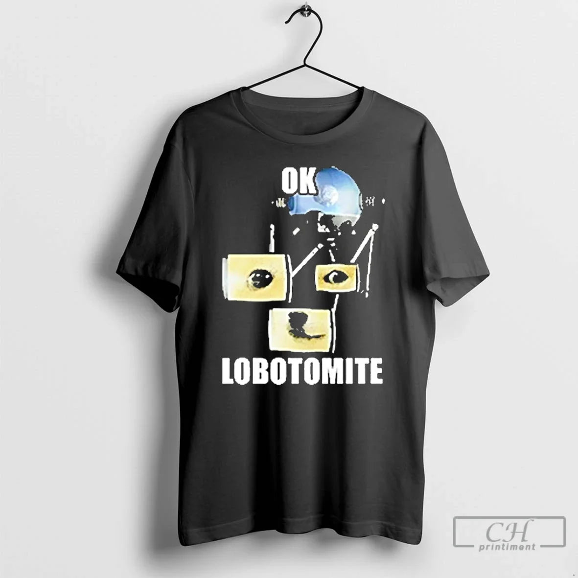 Classic Mr Handy From Fallout New Vegas Ok Lobotomite Eyes And Nose Dog T Shirts - T-Shirt, Sweatshirt, Hoodie