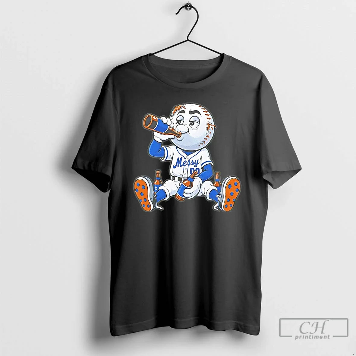 Classic Mr Messy Drink Beer Mets Unisex T-shirt, Sweatshirt, Hoodie, Long Sleeve Tee - T-Shirt, Sweatshirt, Hoodie