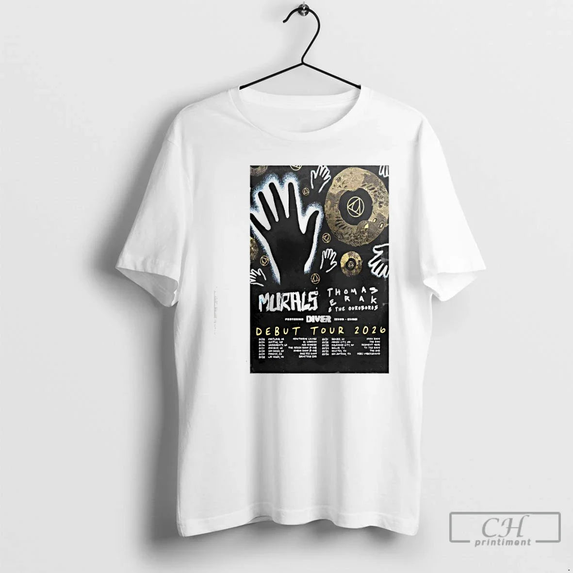 Classic Murals Debut Tour 2026 - T-Shirt, Sweatshirt, Hoodie