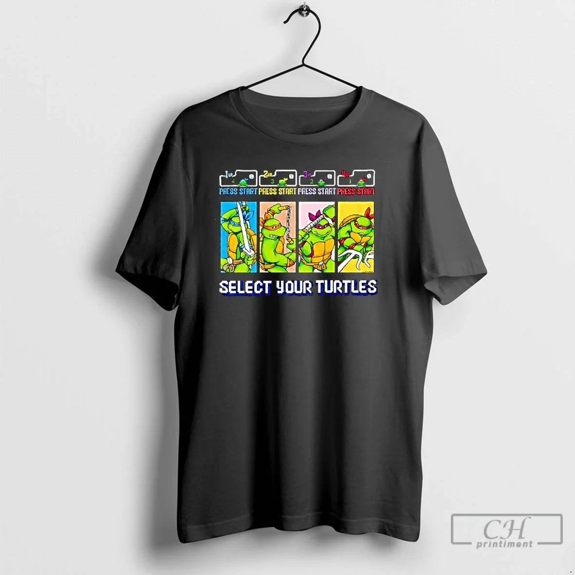 Classic Mutant Ninja Turtles Select Your Turtles Graphic - T-Shirt, Sweatshirt, Hoodie