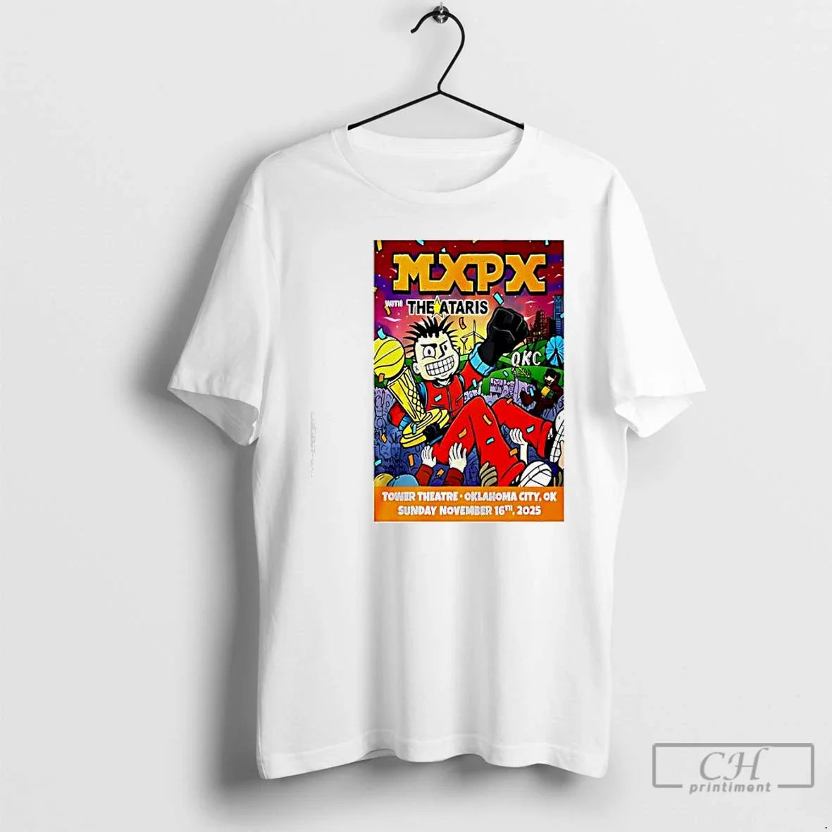 Classic Mxpx Oklahoma City Ok November 16th 2025 - T-Shirt, Sweatshirt, Hoodie