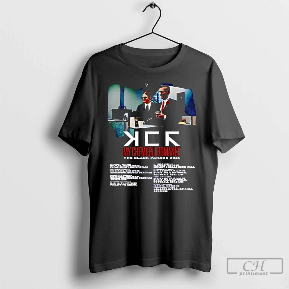 Classic My Chemical Romance The Black Parade 2026 Southeast Asia Schedule Dates T Shirts Sweater - T-Shirt, Sweatshirt, Hoodie