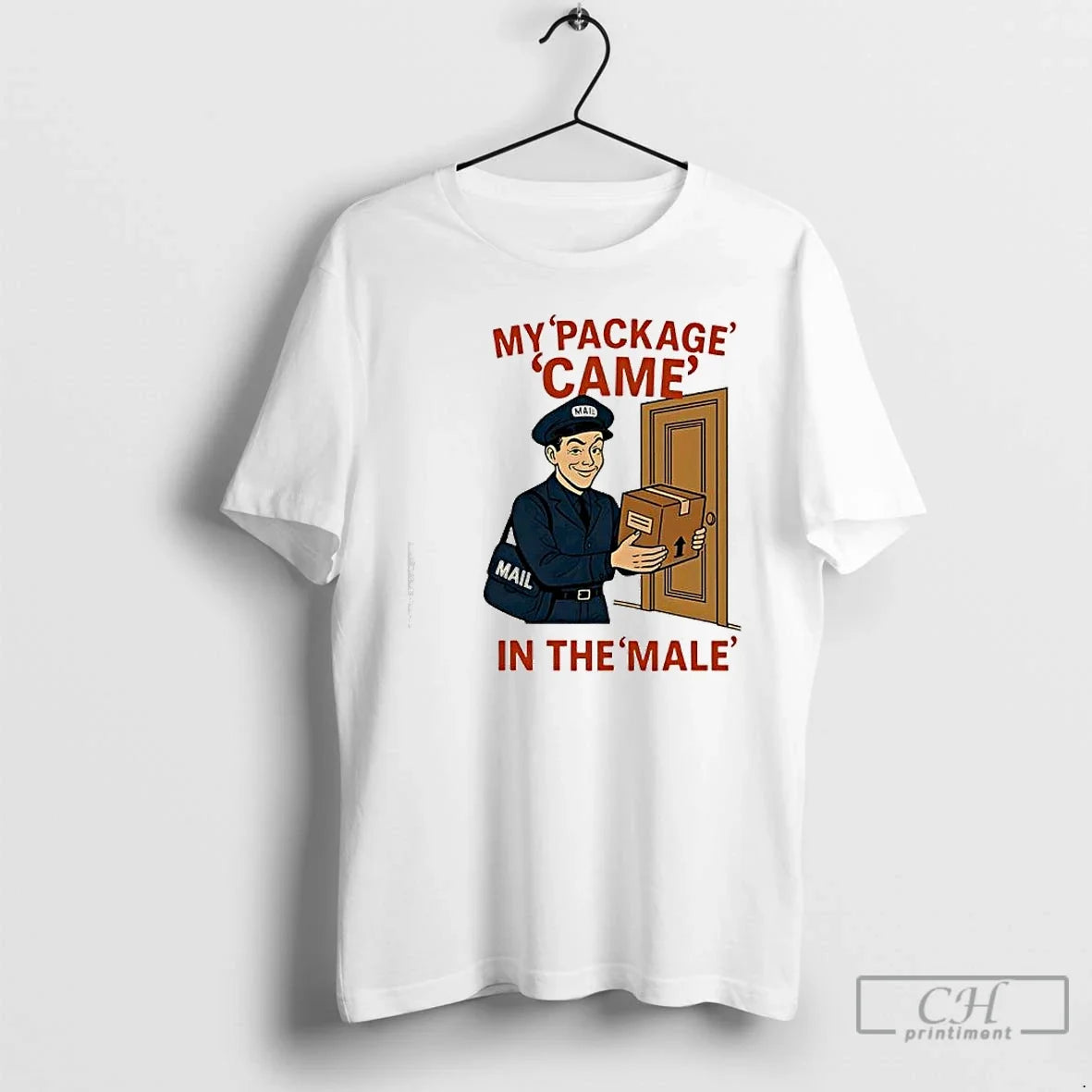 Classic My Package Came In The Male Mail - T-Shirt, Sweatshirt, Hoodie