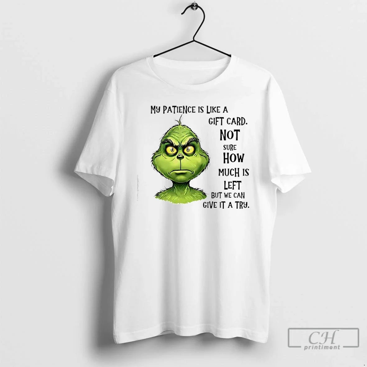 Classic My Patience Is Like A Gift Card Not Sure How Much Is Left But - T-Shirt, Sweatshirt, Hoodie