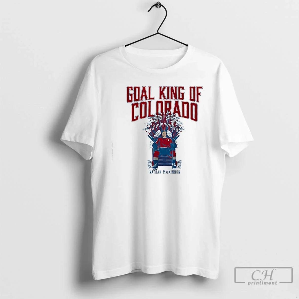 Classic Nathan Mackinnon Goal King Of Colorado - T-Shirt, Sweatshirt, Hoodie
