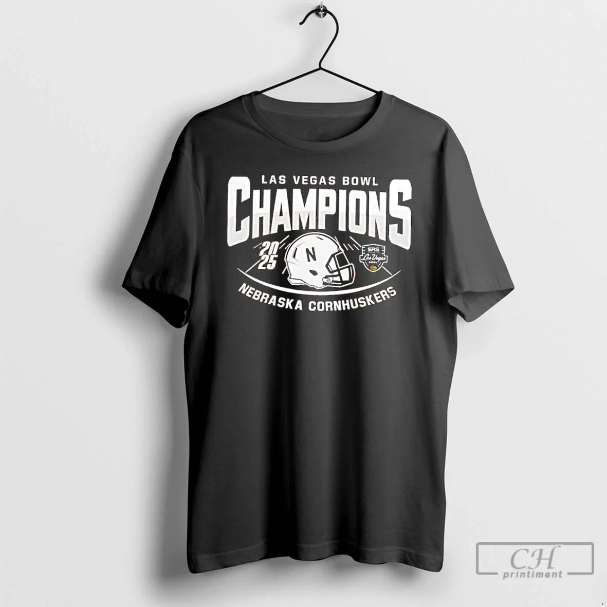 Classic Nebraska Cornhuskers Las Vegas Bowl Champions 2025 - T-Shirt, Sweatshirt, Hoodie