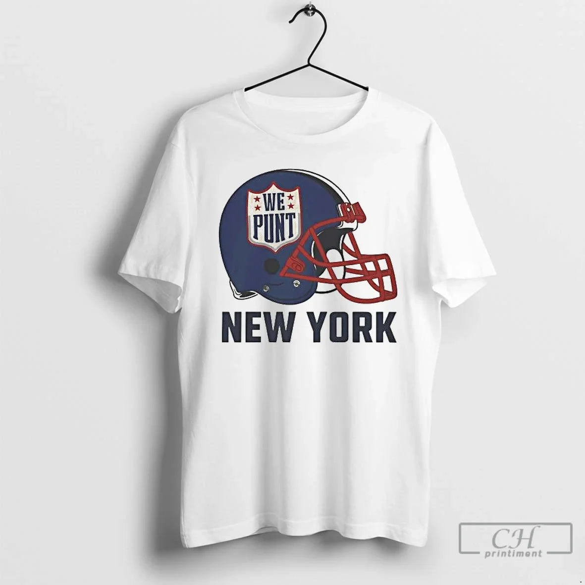 Classic New York Giants Helmet We Punt - T-Shirt, Sweatshirt, Hoodie