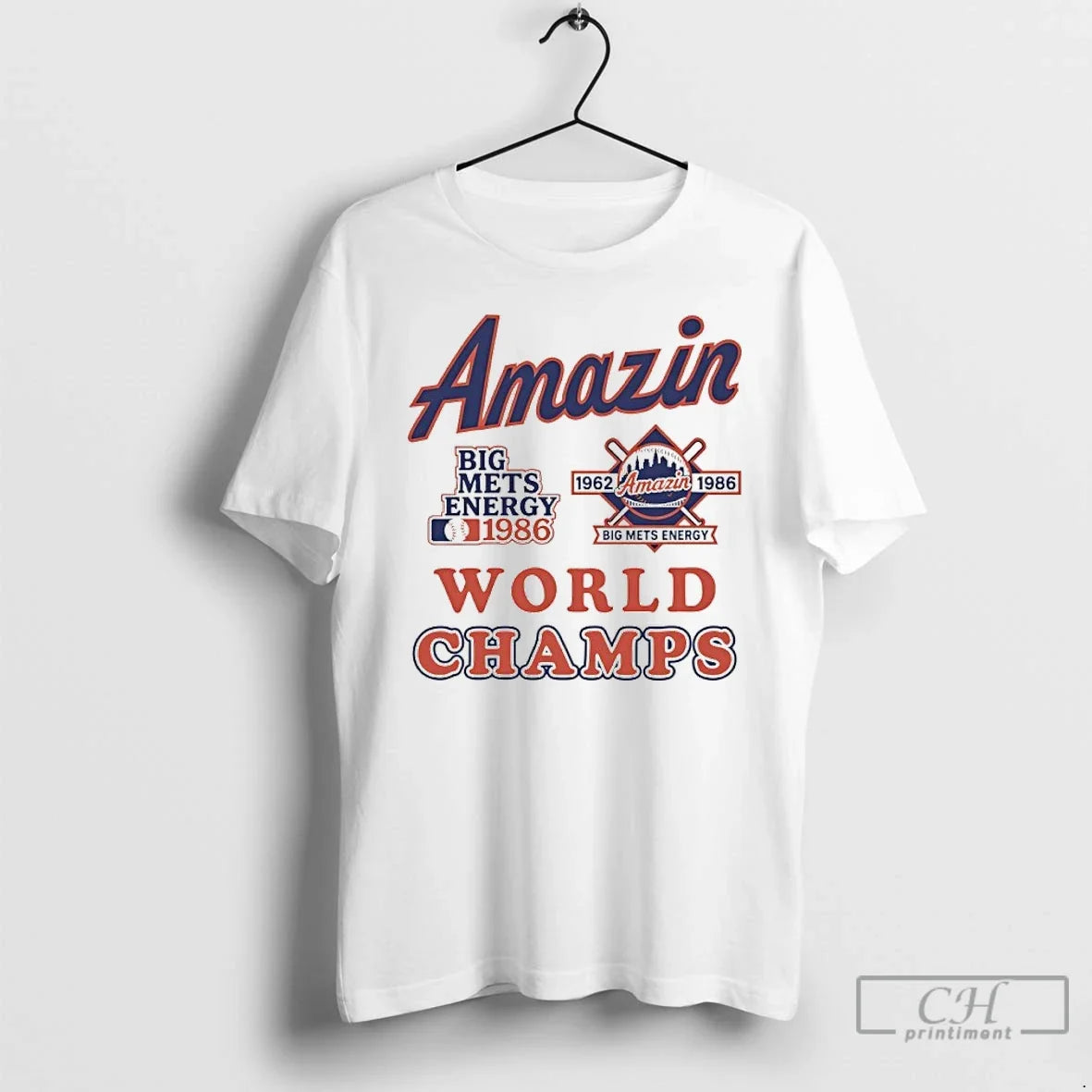 Classic New York Mets Amazin 1962 1986 World Champions Unisex T-shirt, Sweatshirt, Hoodie, Long Sleeve Tee - T-Shirt, Sweatshirt, Hoodie