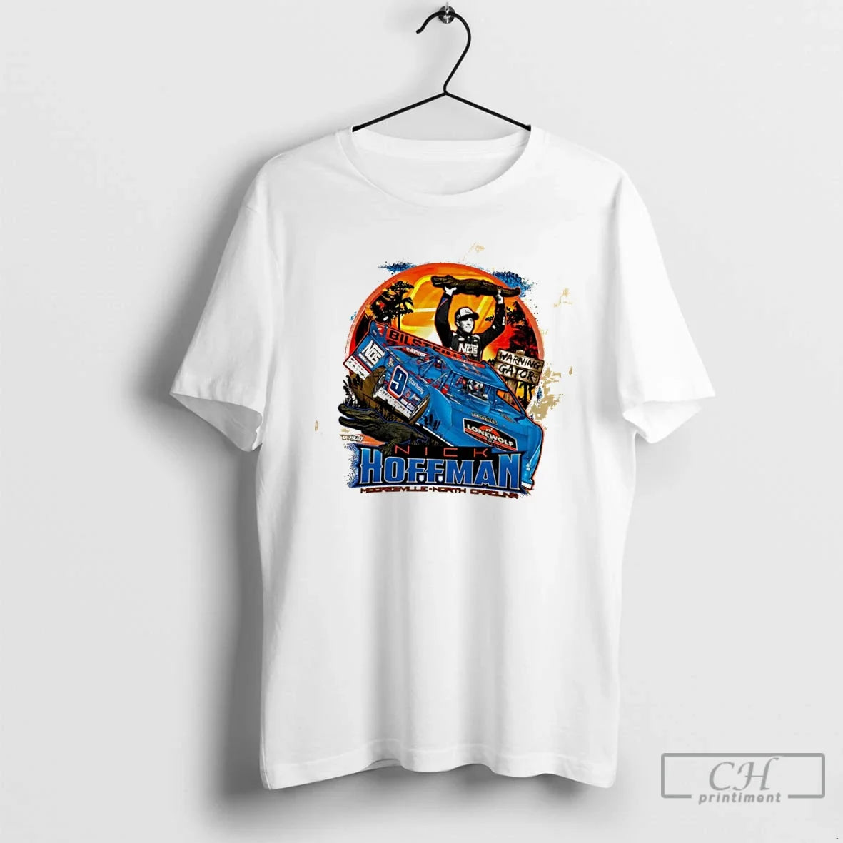 Classic Nick Hoffman Dirt Track Racer Mooresville North Carolina Unisex T-shirt, Sweatshirt, Hoodie, Long Sleeve Tee - T-Shirt, Sweatshirt, Hoodie