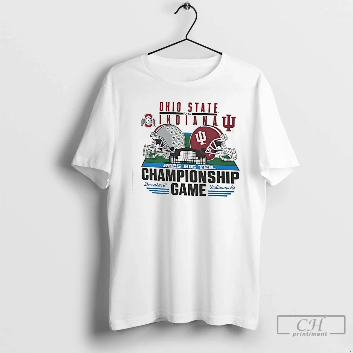 Classic Ohio State Vs Indiana 2025 Big Ten Championship Game - T-Shirt, Sweatshirt, Hoodie