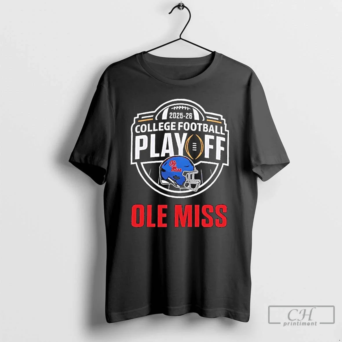 Classic Ole Miss College Football Playoff 2025 26 Logo - T-Shirt, Sweatshirt, Hoodie