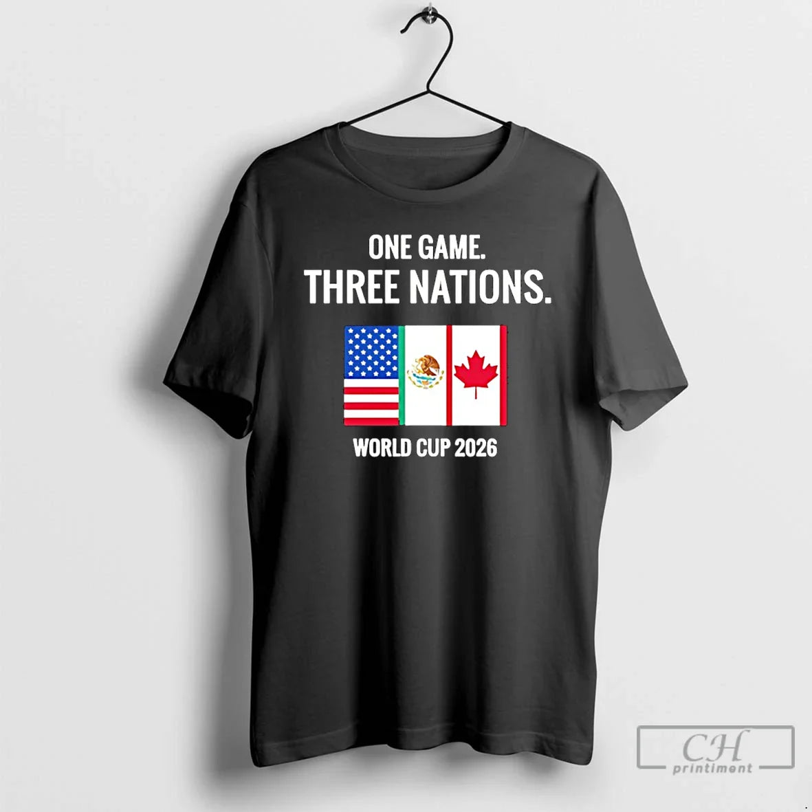 Classic One Game Three Nations World Cup 2026 - T-Shirt, Sweatshirt, Hoodie